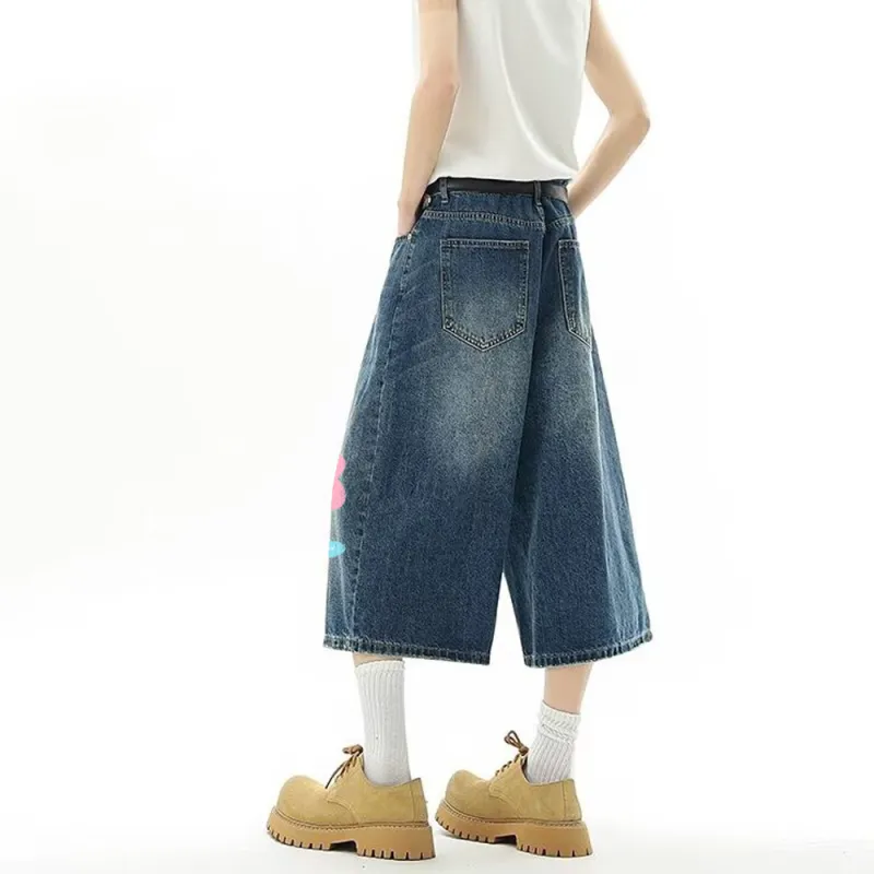 HELEH Denim Shorts Unisex-1