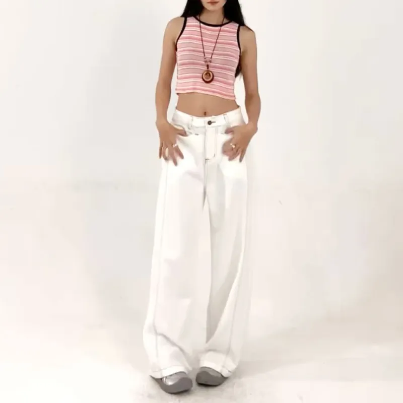 HELEH Jeans Women's White-3