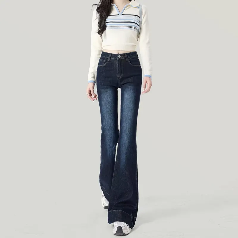 HELEH Jeans Women's Dark Blue-3