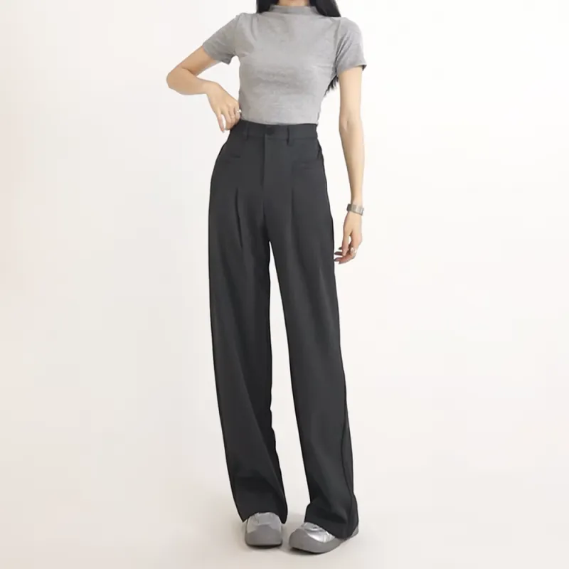 HELEH Casual Pants Women's Gray-3