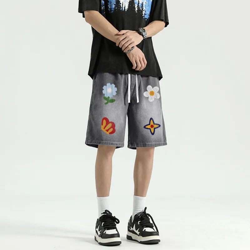 HELEH Denim Shorts Unisex-11