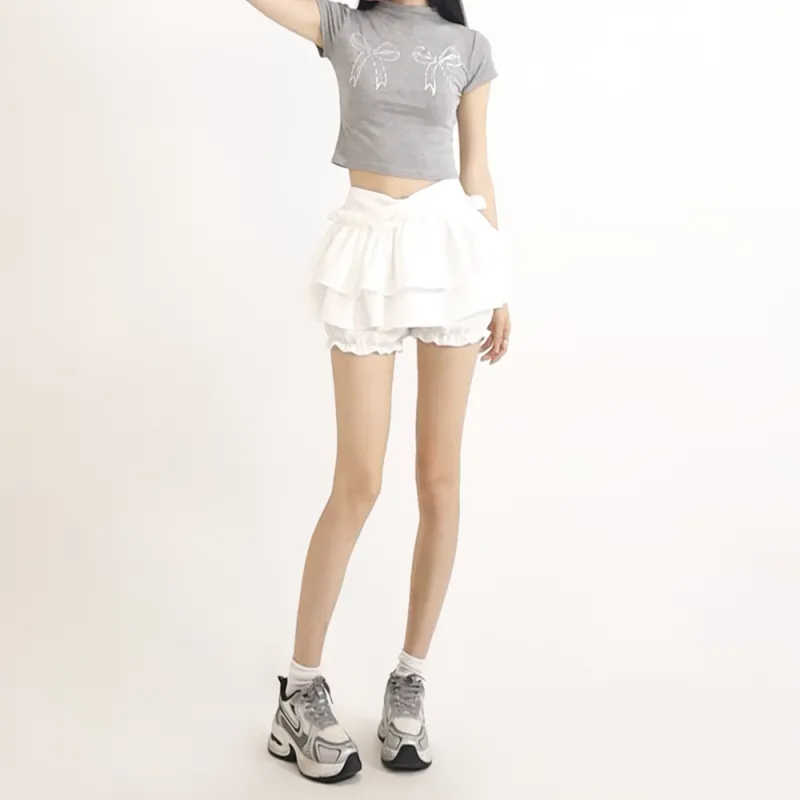HELEH Casual Short Skirts Women's-6