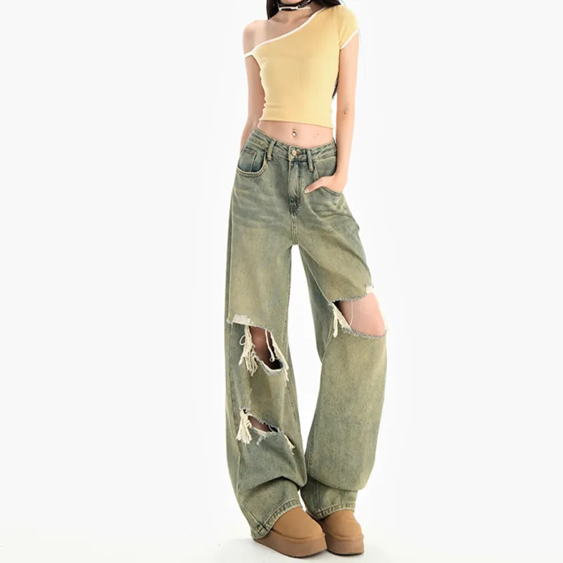 HELEH Jeans Women's Turquoise Cypress Green-4