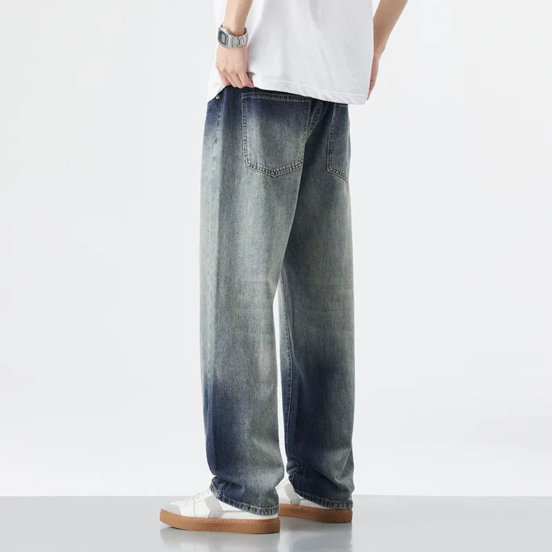 HELEH Jeans Unisex Vintage Blue-2