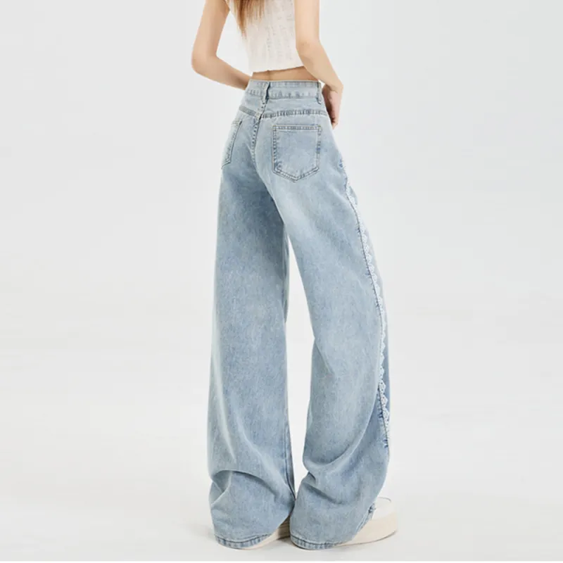 HELEH Jeans Women's Light Blue-4