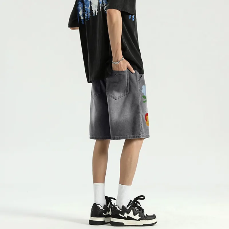 HELEH Denim Shorts Unisex-10