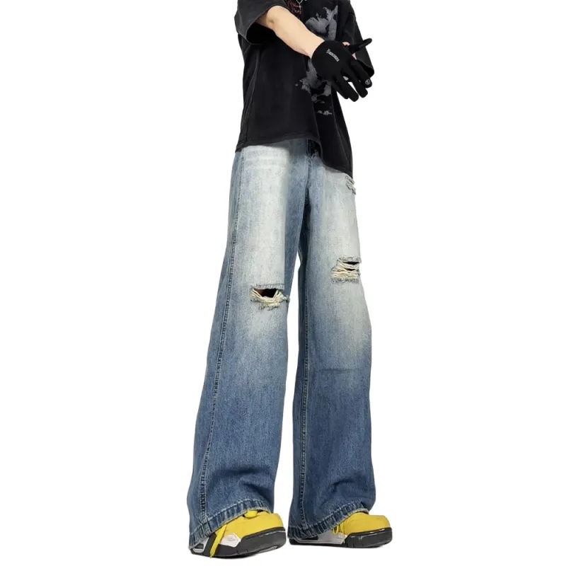 HELEH Jeans Unisex Blue-1