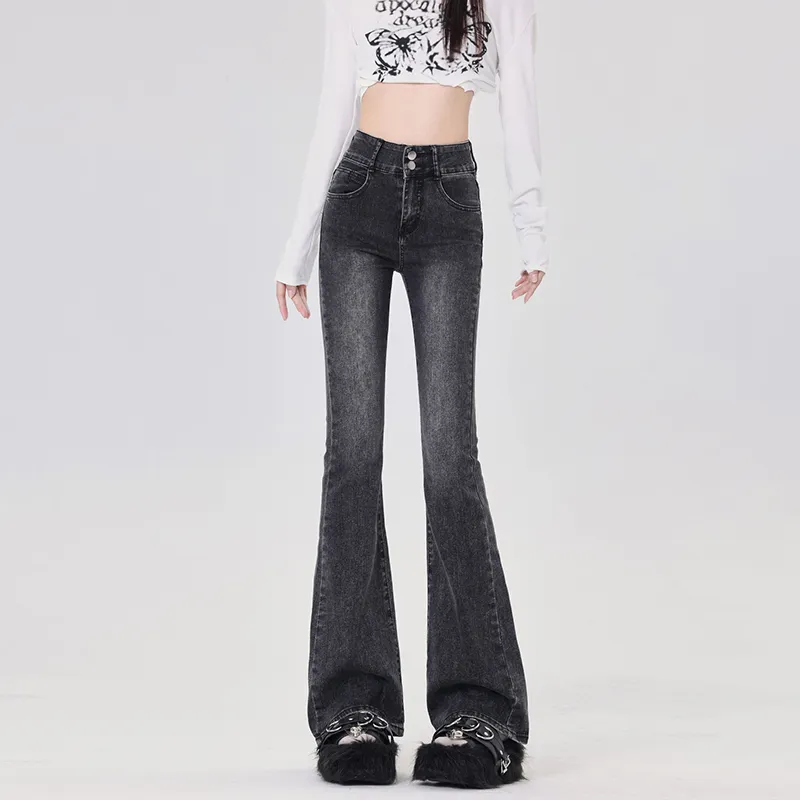HELEH Jeans Fall Winter Women's-8