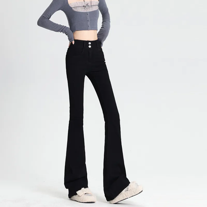 HELEH Jeans Fall Winter Women's-11