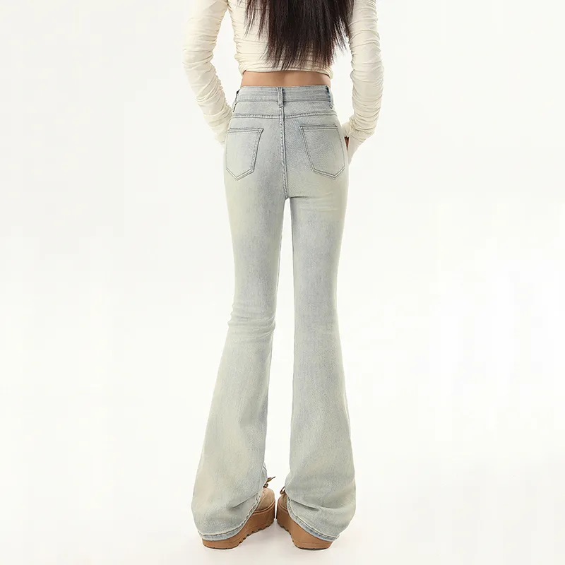 HELEH Jeans Women's Emerald Green-3