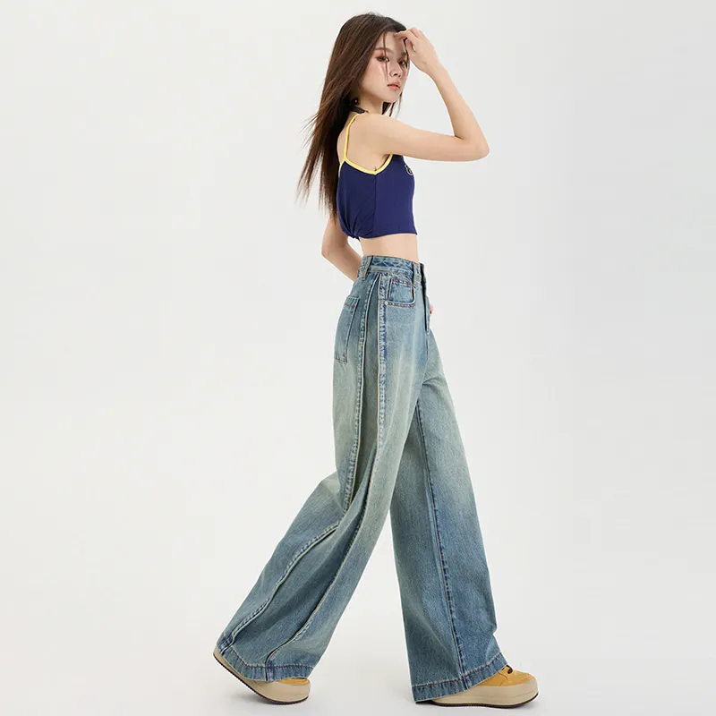HELEH Jeans Women's Vintage Blue-1