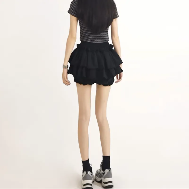 HELEH Casual Short Skirts Women's-1