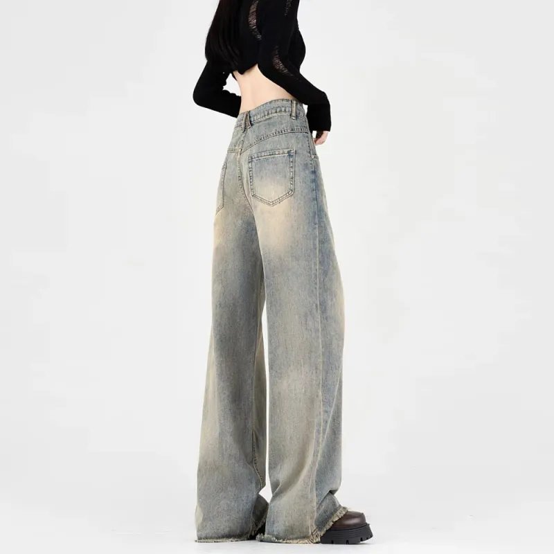 HELEH Jeans For Fall And Winter Women's-4