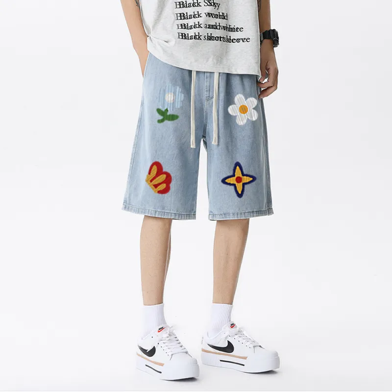 HELEH Denim Shorts Unisex-3