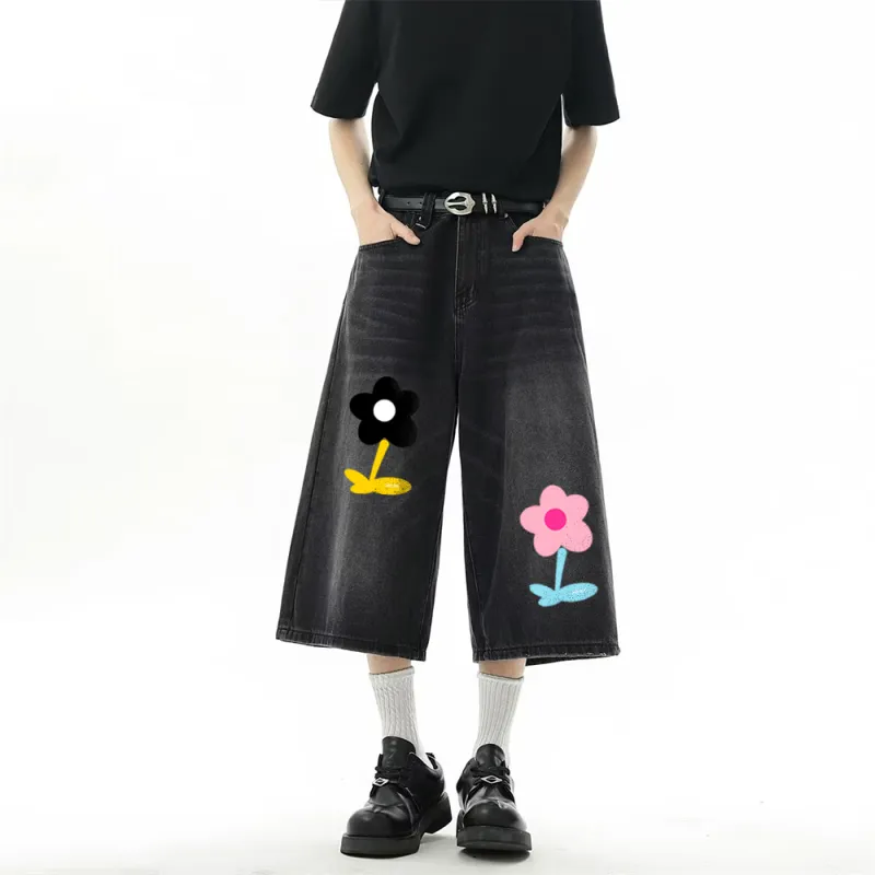 HELEH Denim Shorts Unisex-8