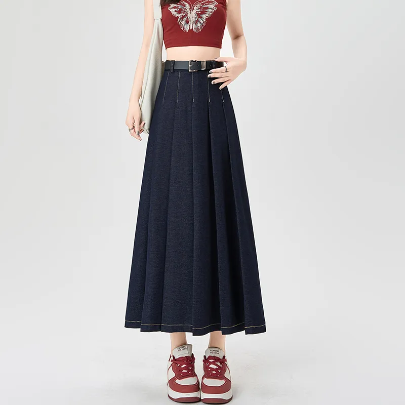 HELEH Casual Long Skirts Women's-9