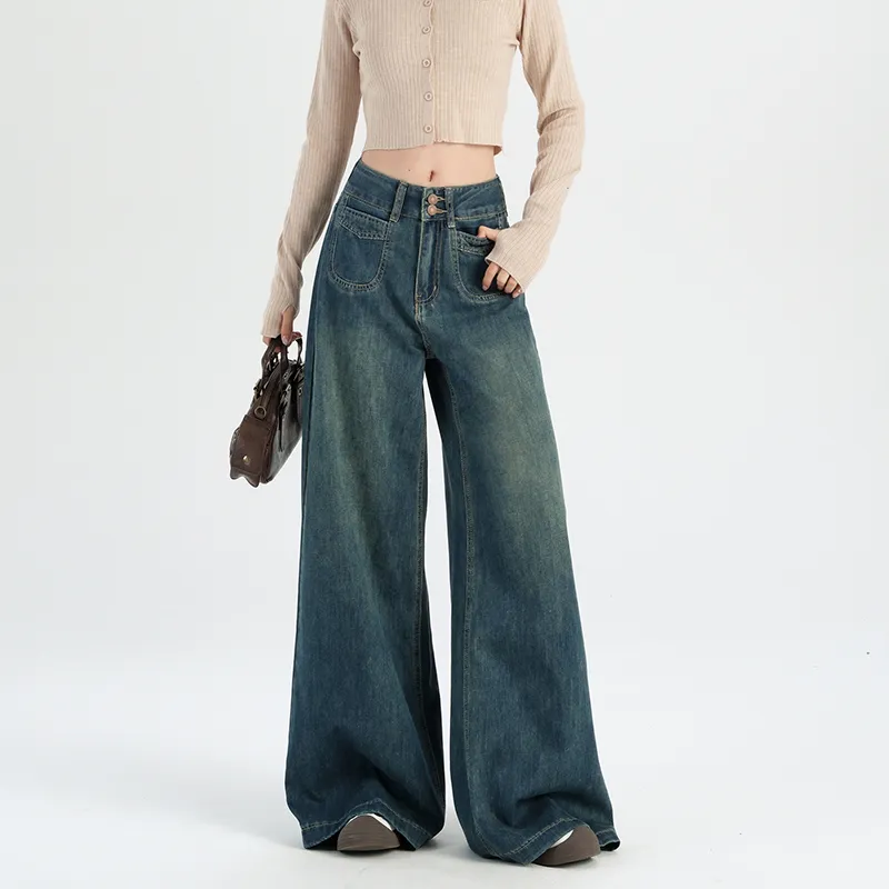 HELEH Jeans Women's Dark Blue-2