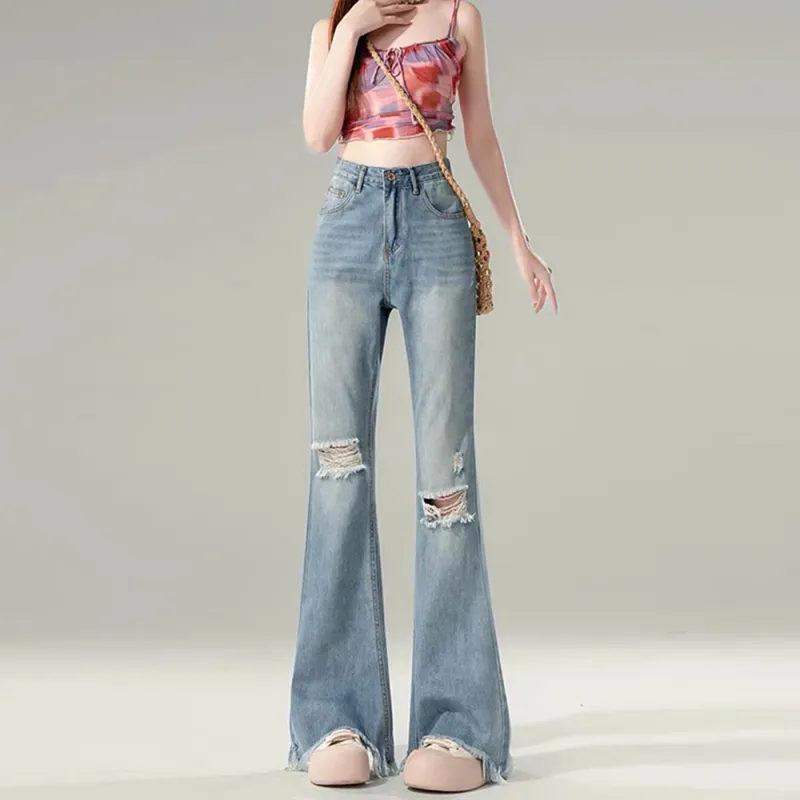 HELEH Jeans Women's Light Blue-2