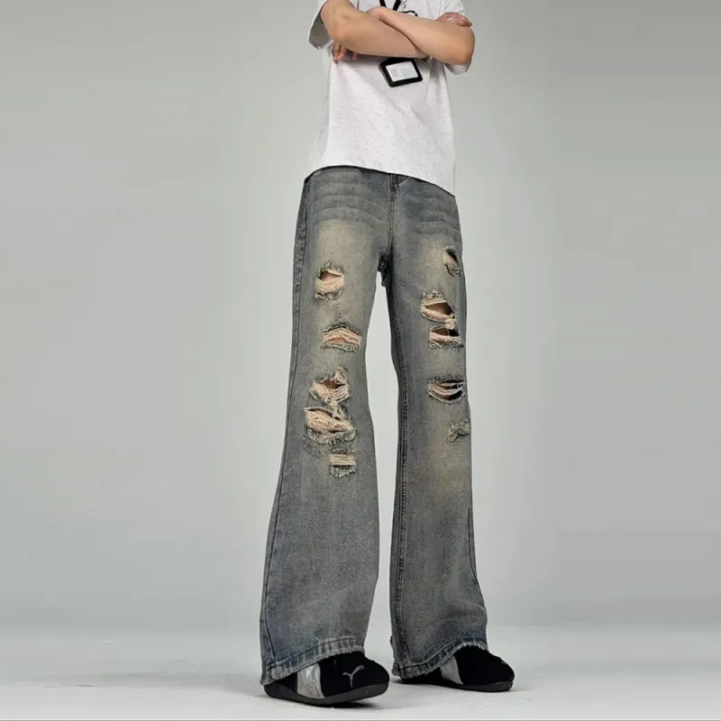 HELEH Jeans Unisex Vintage Blue-2