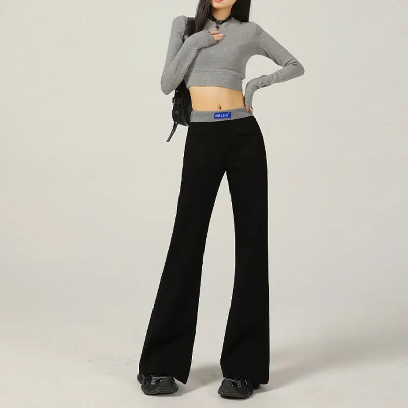 HELEH Casual Pants Women's Black-2