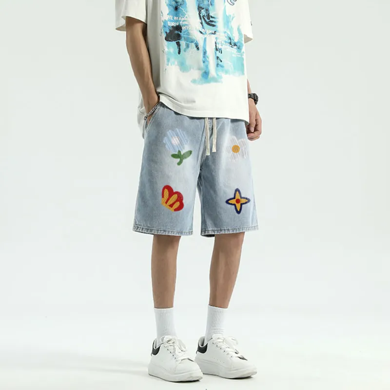 HELEH Denim Shorts Unisex-15