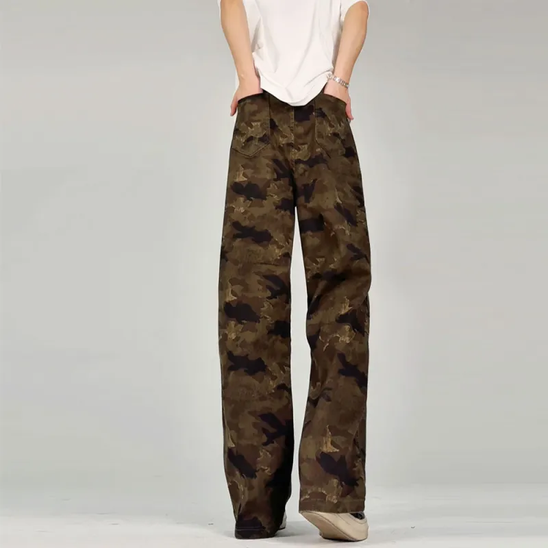 HELEH Jeans Unisex Camouflage-5