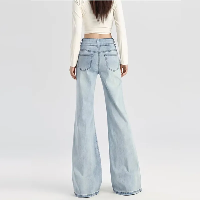 HELEH Jeans Women's Vintage Blue-6