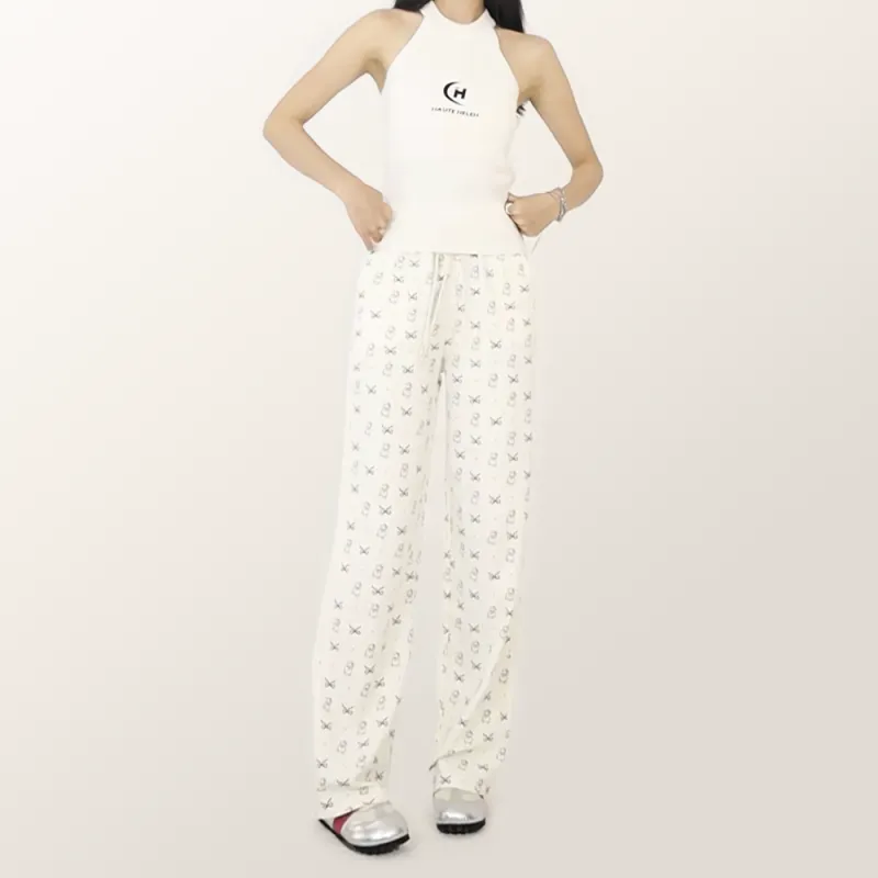 HELEH Casual Pants Women's White-3
