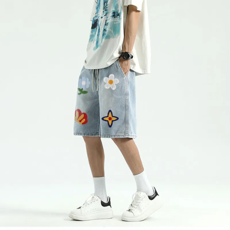 HELEH Denim Shorts Unisex-13