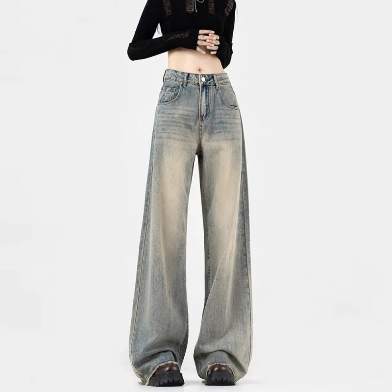 HELEH Jeans For Fall And Winter Women's-2