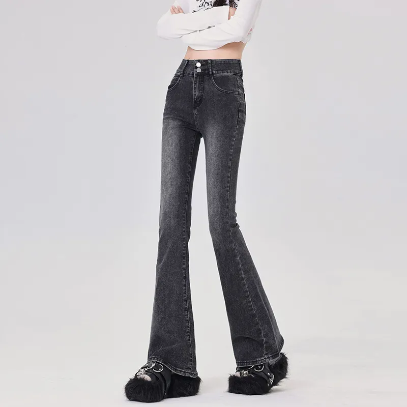 HELEH Jeans Fall Winter Women's-9