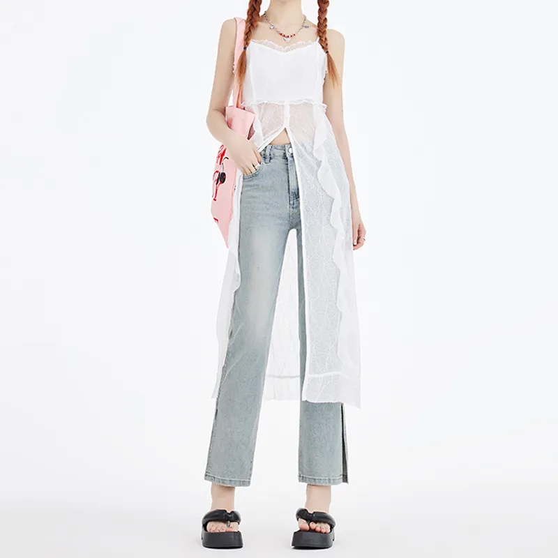 HELEH Jeans Women's Light Blue-1