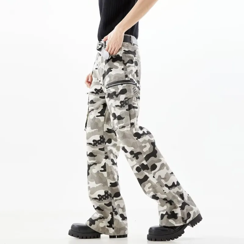 HELEH Jeans Unisex Camouflage-3