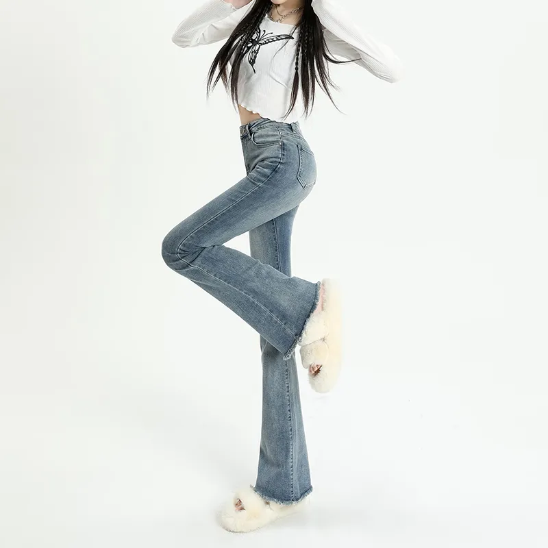 HELEH Jeans Women's Vintage Blue-3