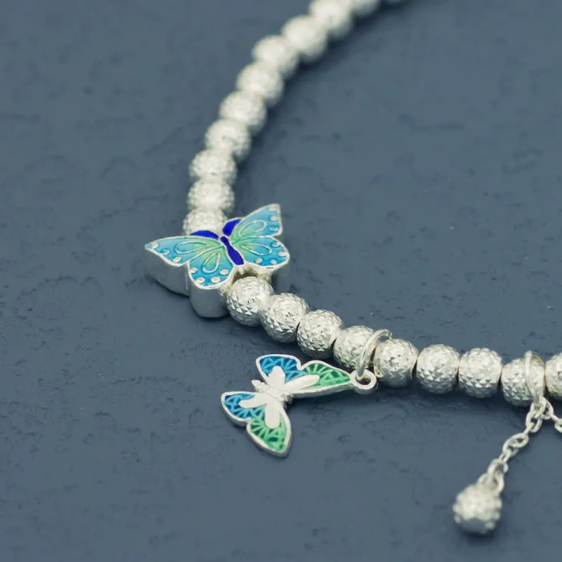 QINGFU Sterling Silver Bracelets Women's-1
