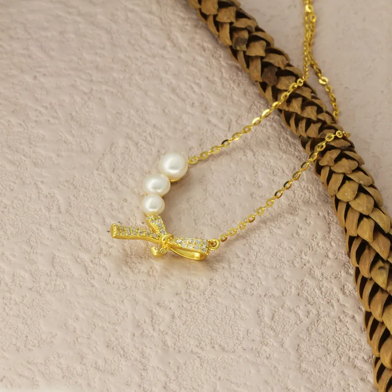 QINGFU Freshwater Pearl Necklaces Women's-1