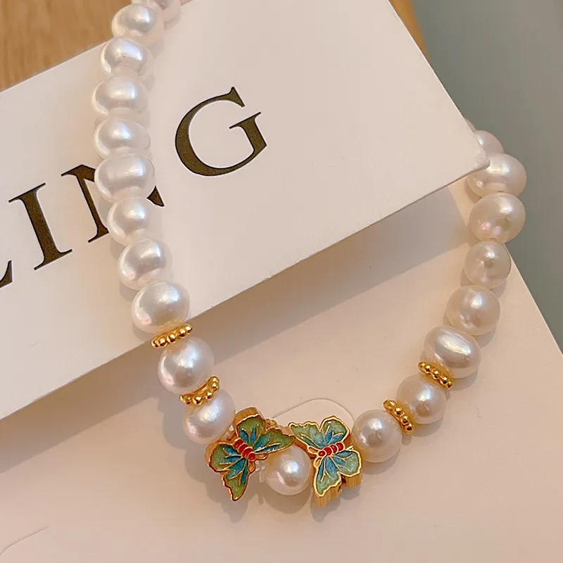 QINGFU Freshwater Pearl Bracelets Women's-3