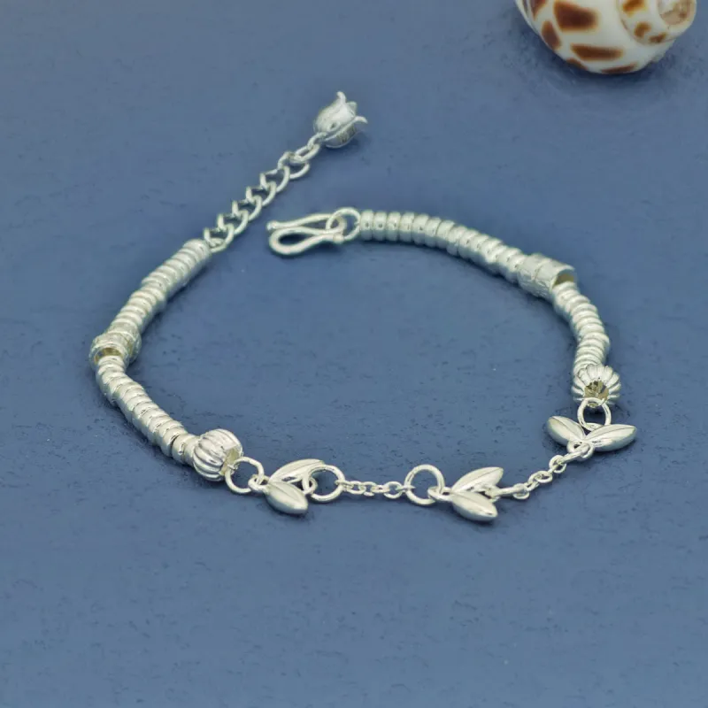 QINGFU Sterling Silver 990 Bracelets Women's-1
