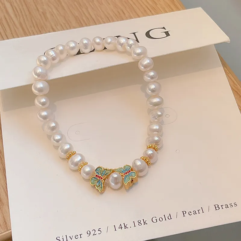 QINGFU Freshwater Pearl Bracelets Women's-2