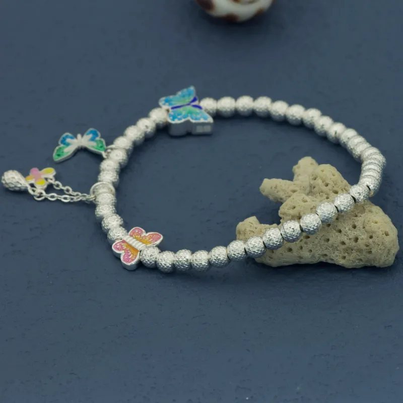 QINGFU Sterling Silver Bracelets Women's-3