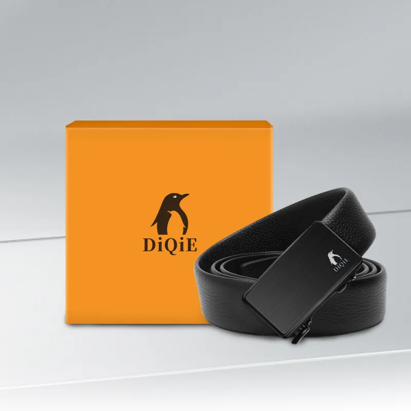 Emperor Penguin Top Grain Cow Leather Belts Unisex Width 3.5 Cm-4