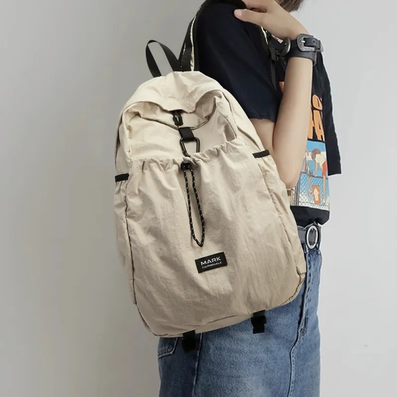 FAIRWHALE Fabric Travel Backpack Regular Unisex Multicolor-5