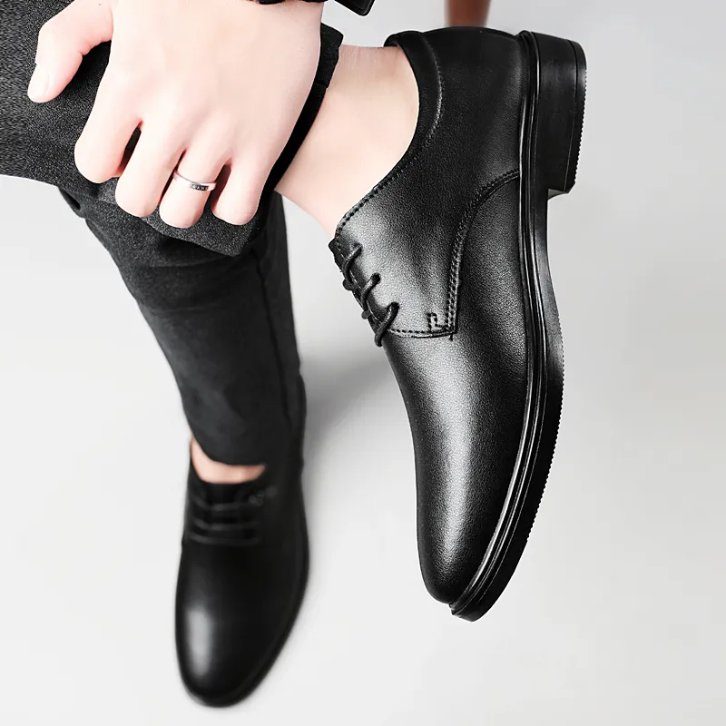 British Knights Dress Shoes Men's Black-22