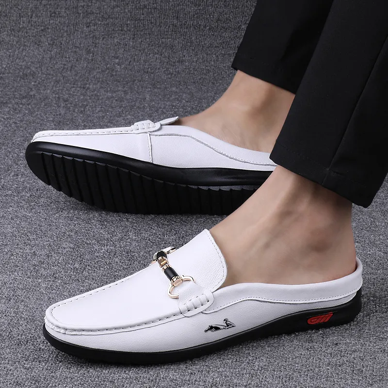 British Knights Rubber Sole Abrasion Resistant Closed Toe Slippers Men's-4
