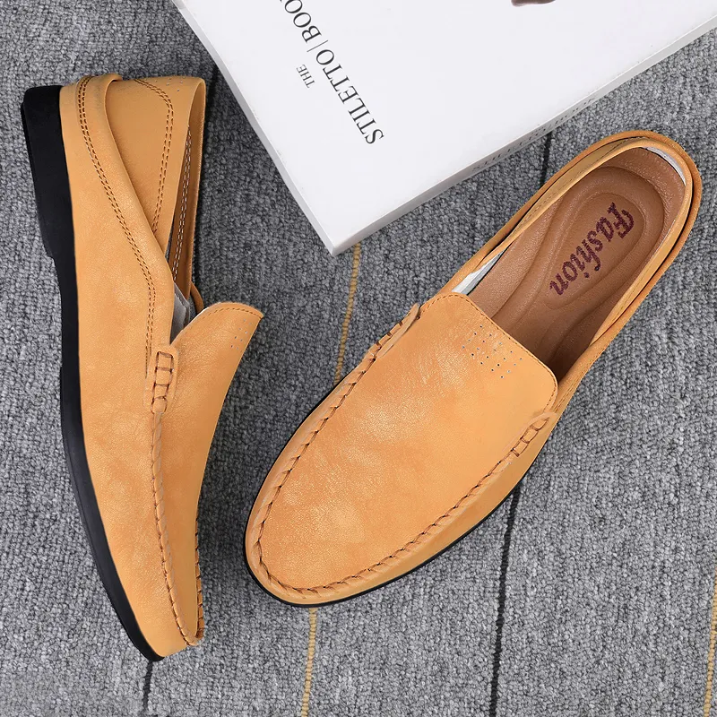 British Knights Casual Shoes Men's Yellow Brown-4