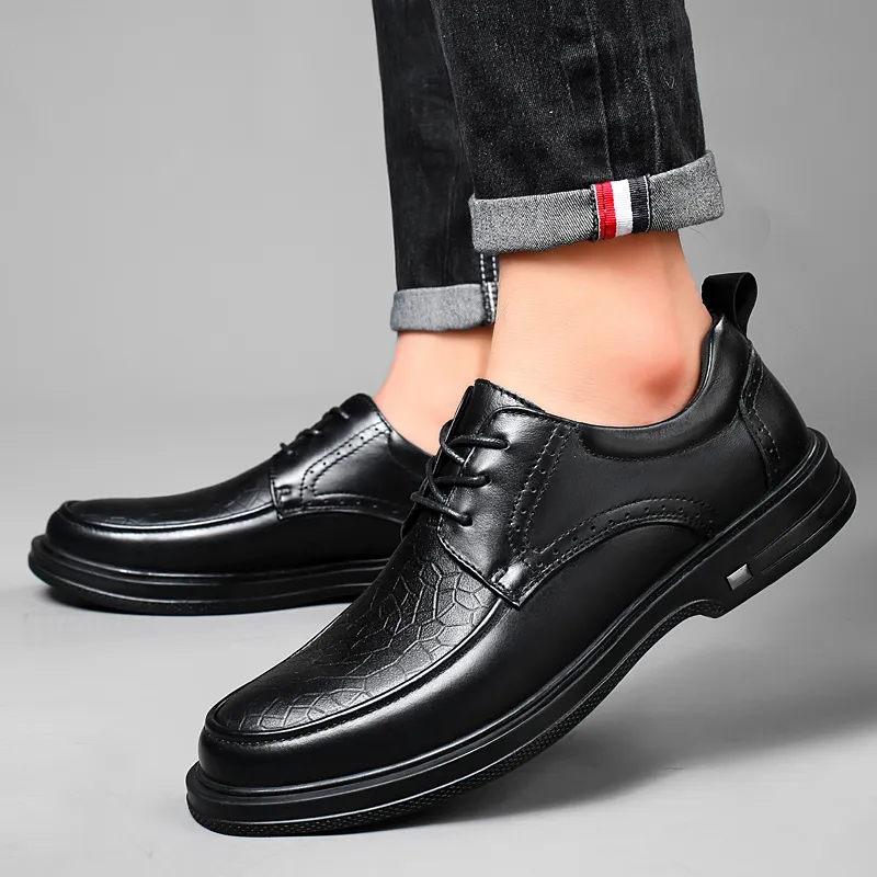 British Knights Dress Shoes Men's Black-13
