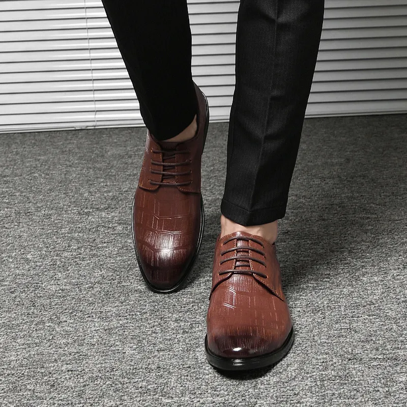 British Knights Dress Shoes Men's Brown-8