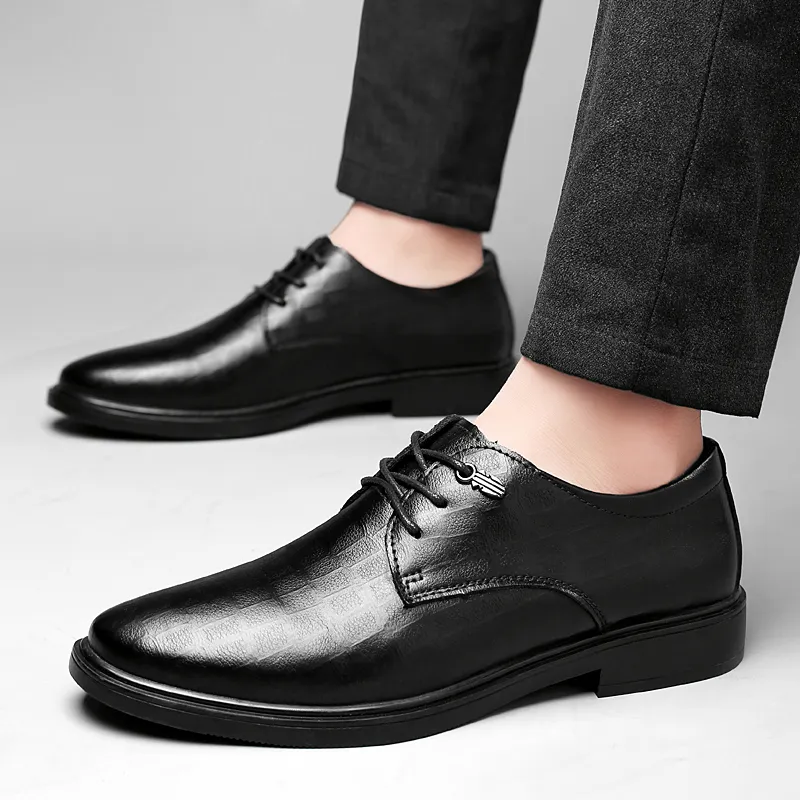 British Knights Dress Shoes Men's Black-6