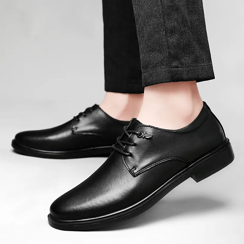 British Knights Dress Shoes Men's Black-18