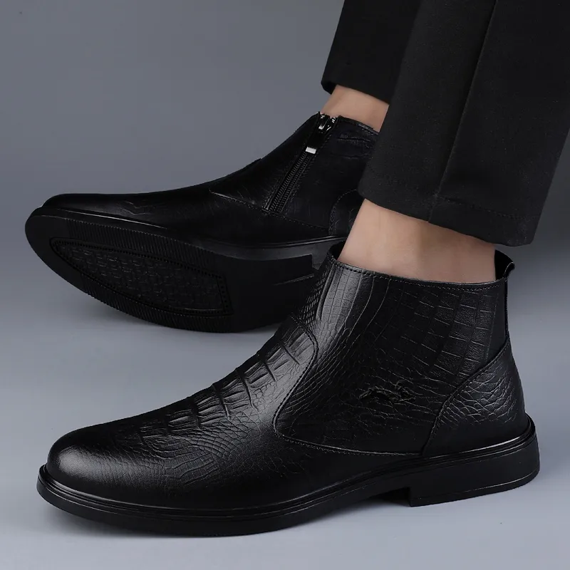 British Knights Ankle Boots Men's Black-4
